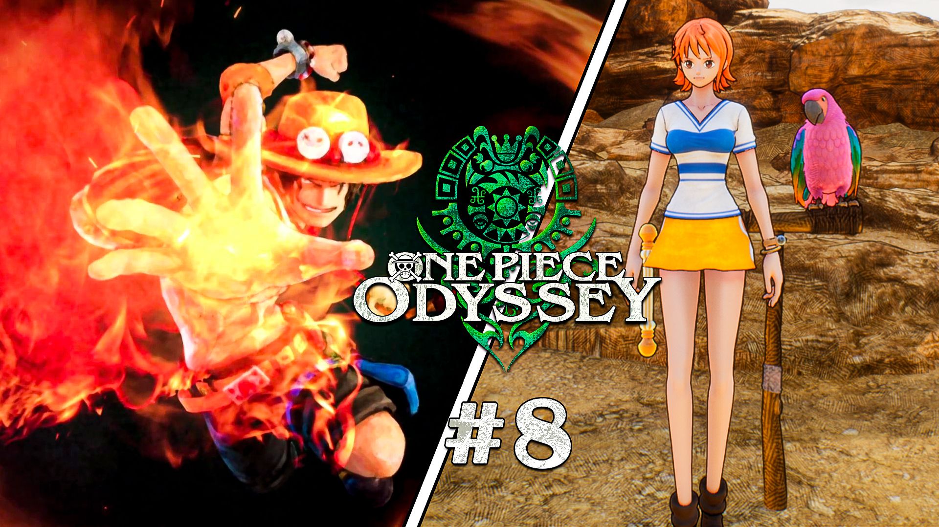 One Piece Odyssey #8 Появление Эйса!