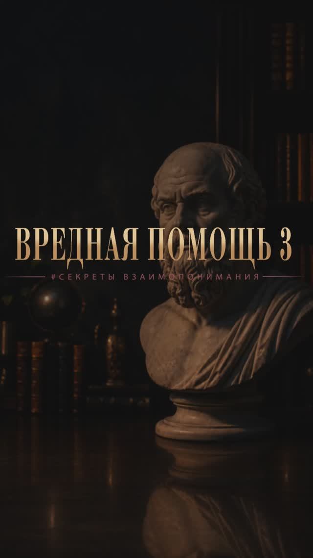 Вредная помощь 3 #секреты взаимопонимания
