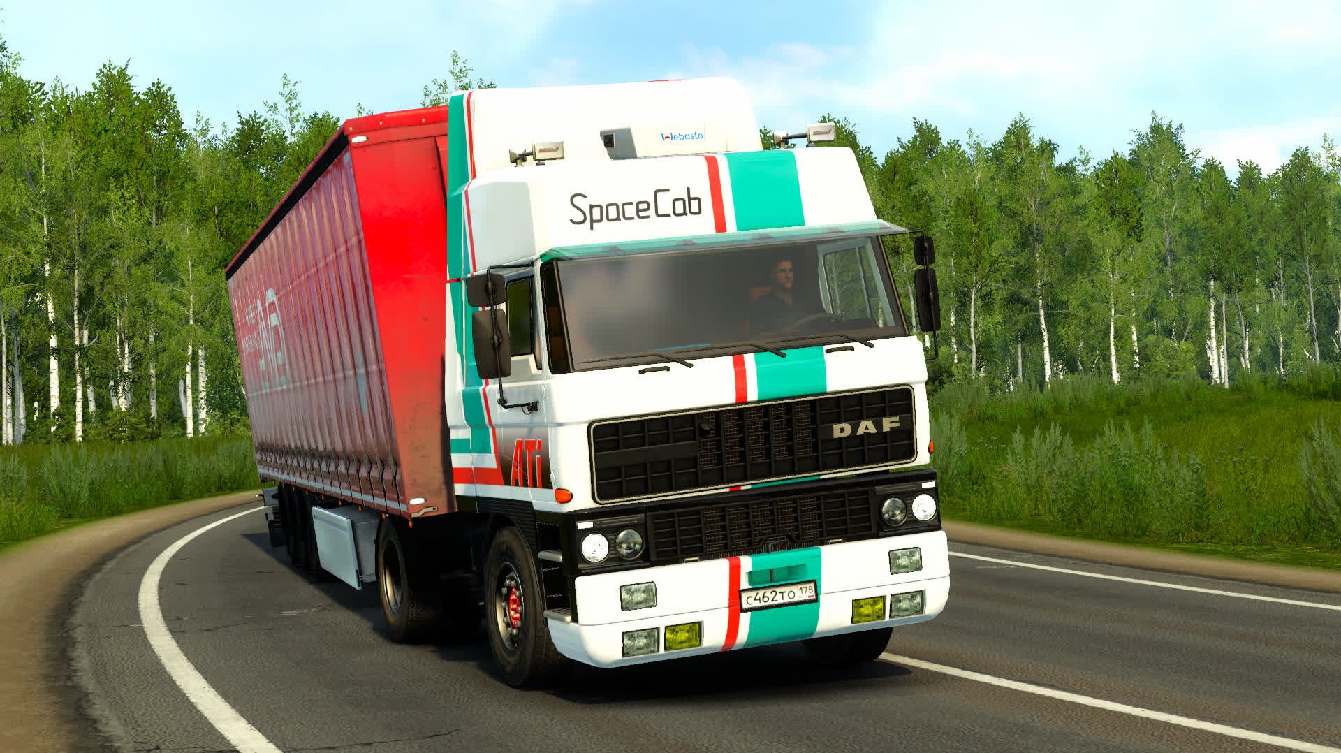 668 / ETS2 1.58 / DAF F241 series / Алтай!