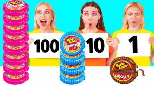 100 слоев еды Челлендж c BooBoom Challenge