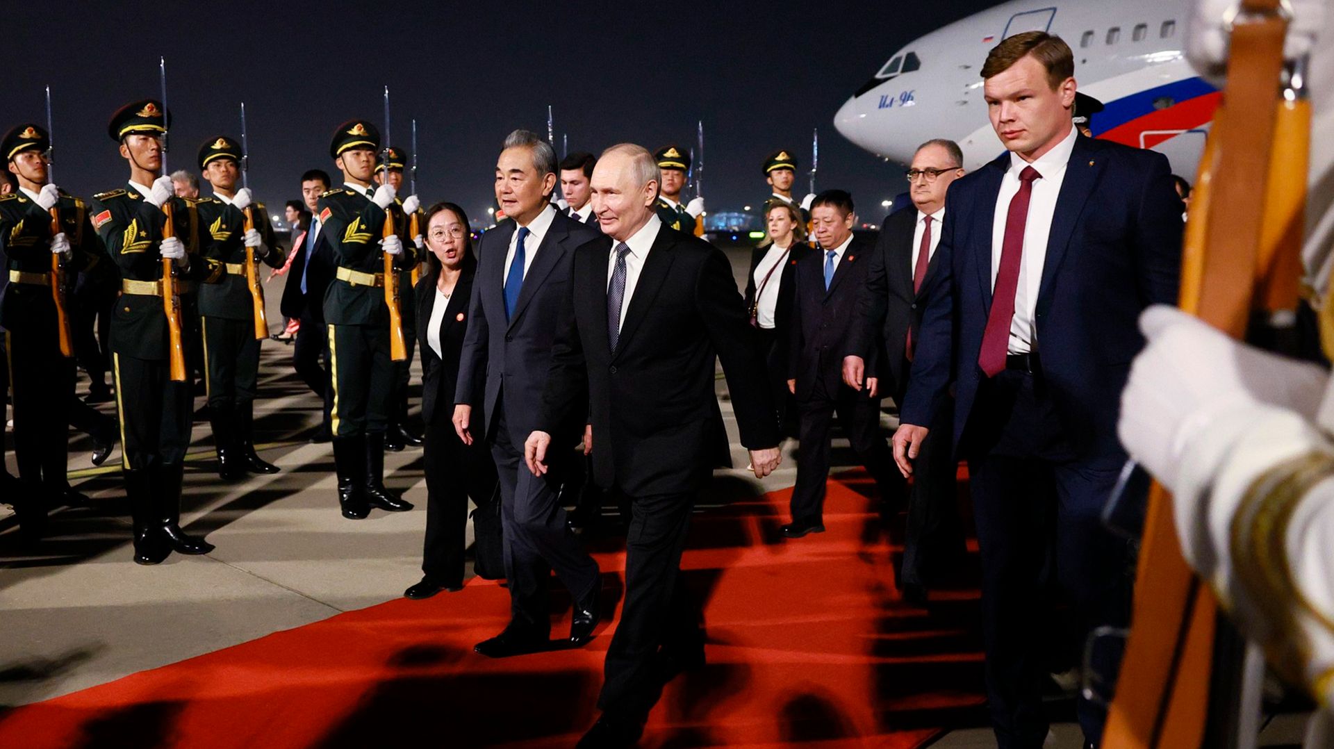 Путин прилетел в Китай с двухдневным визитом