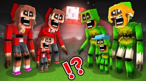 Джей-Джей и Майки превращаются в MIMICS — Maizen Minecraft Animation