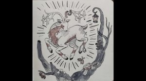 Рисуем миниатюру. Меломания. Общение.