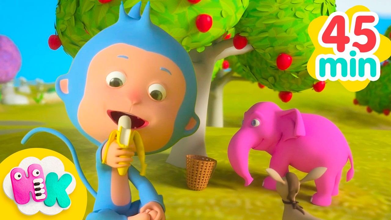 Äpfel Und Bananen  Obstlied Für Kinder | HeyKids Kinderlieder TV