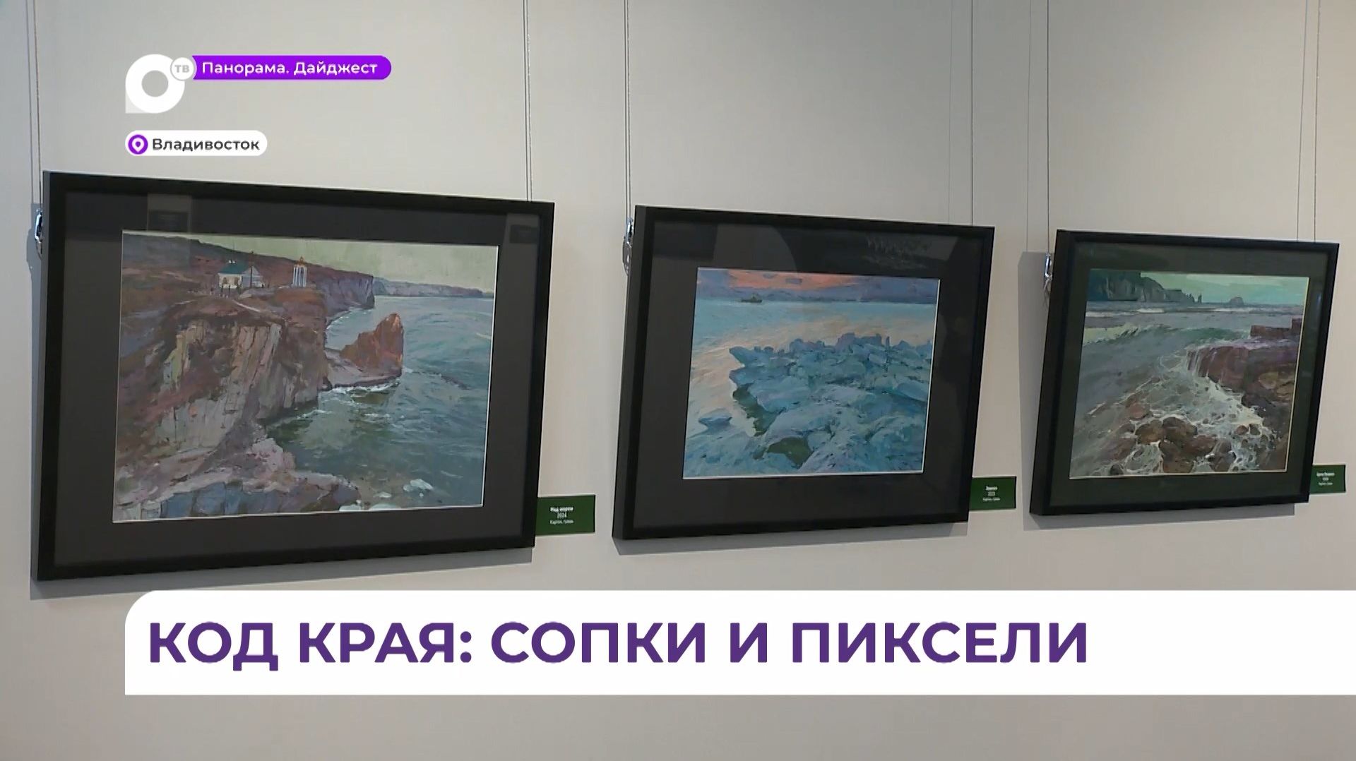 Во Владивостоке открылась выставка «Код края: от сопок до пикселей»