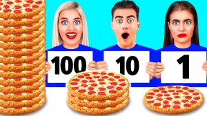 100 СЛОЕВ ЕДЫ ЧЕЛЛЕНДЖ #4 !