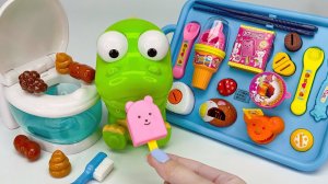 Игровой набор с мороженым и приучение к горшку 🍦🚽 Распаковка и Обзор игрушек! Мультики для детей!