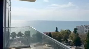 Торцевой, фасадный апартамент 66.7м² с видом на море.