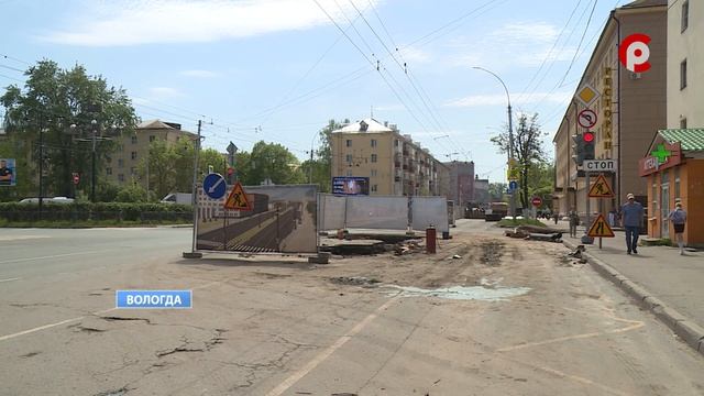В Вологде ремонтирют дороги
