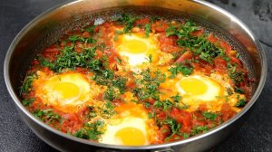 Почему Шакшука у меня такая вкусная?Самая Вкусная ЯИЧНИЦА! ГОТОВИТЬСЯ БЫСТРО,А СЪЕДАЕТСЯ ЕЩЕ БЫСТРЕЕ