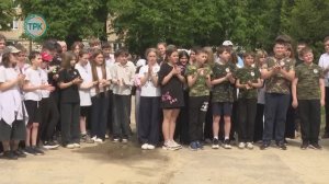 «Равнение на Победу»: во второй школе прошла патриотическая игра