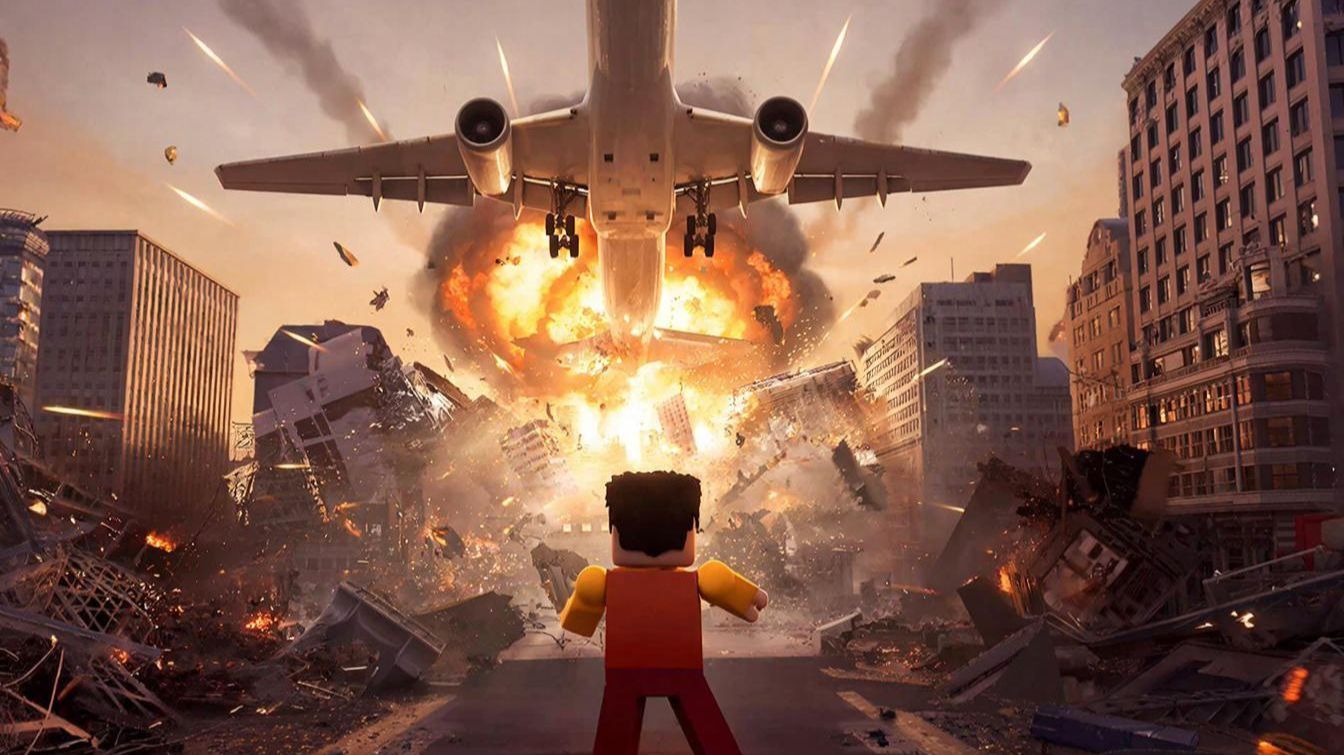 Я УСТРОИЛ АВИАКАТАСТРОФУ В Roblox 😱 САМОЛЁТ ВРЕЗАЛСЯ В ГОРОД!