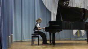 Малышева Варвара, К. Черни - «Этюд №4, op.299»