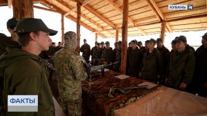 Выставка вооружения пограничных войск прошла в центре «Патриот» на Кубани