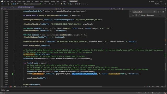 #094 Vulkan API: Адрес буферного устройства, часть 2