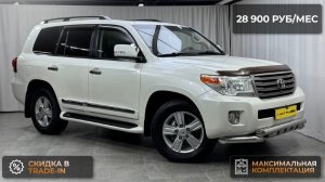 Обзор Toyota Land Cruiser 200 рестайлинг 2013 года