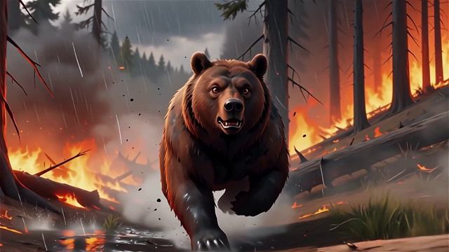 🐻🌲 МЕДВЕДЬ В дикой природе: сцены из настоящей жизни