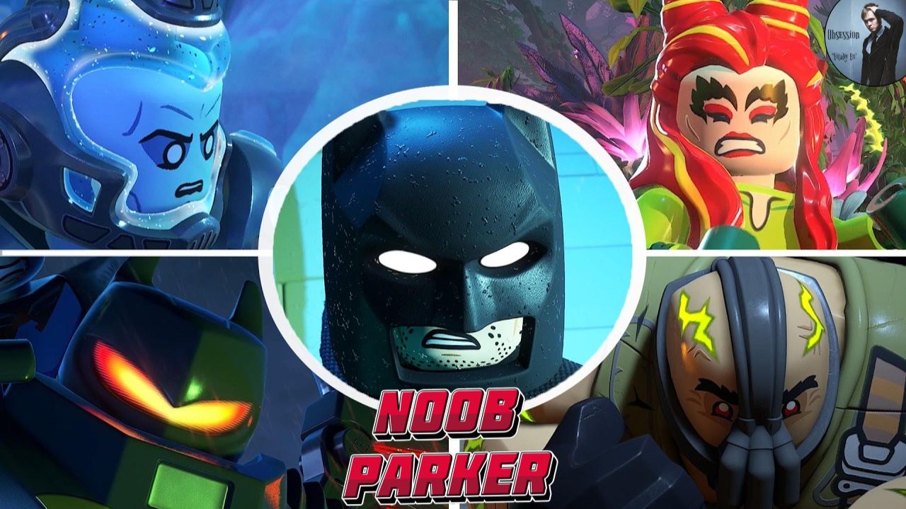 LEGO Batman Legacy Of The Dark Knight Все Боссы + Концовка.