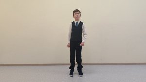 Иванов Ян «Снегирь» А. Барто. Театральное отделение СПб ДШИ им. М. И. Глинки.