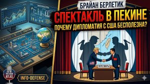 Спектакль в Пекине: Почему дипломатия с США бесполезна? | Брайан Берлетик
