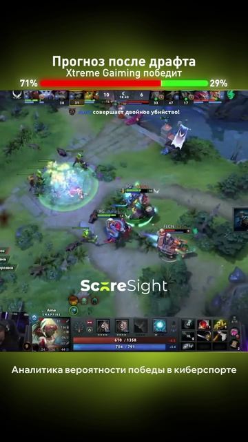 Победа Xtreme на 1 карте финала The International 2025 🔥 #dota2#dota2funs#дота2