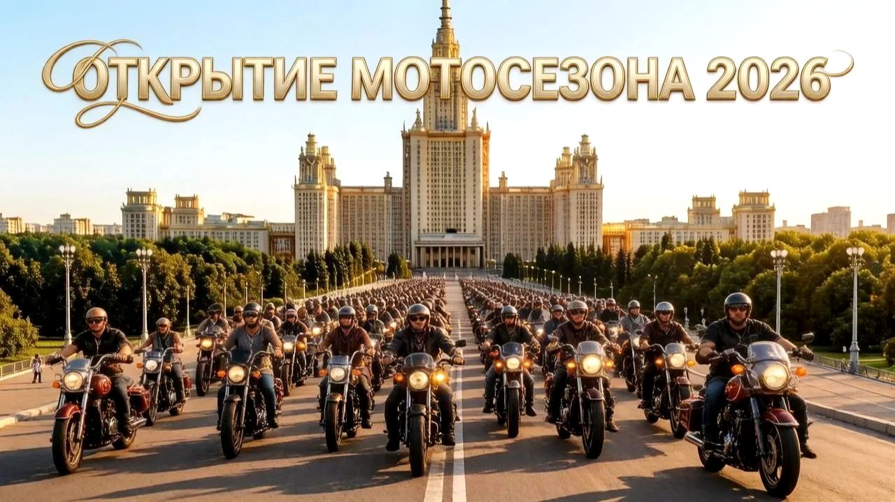 Открытие 14-й Московского мотофестиваль  #motovlog #moto #bike