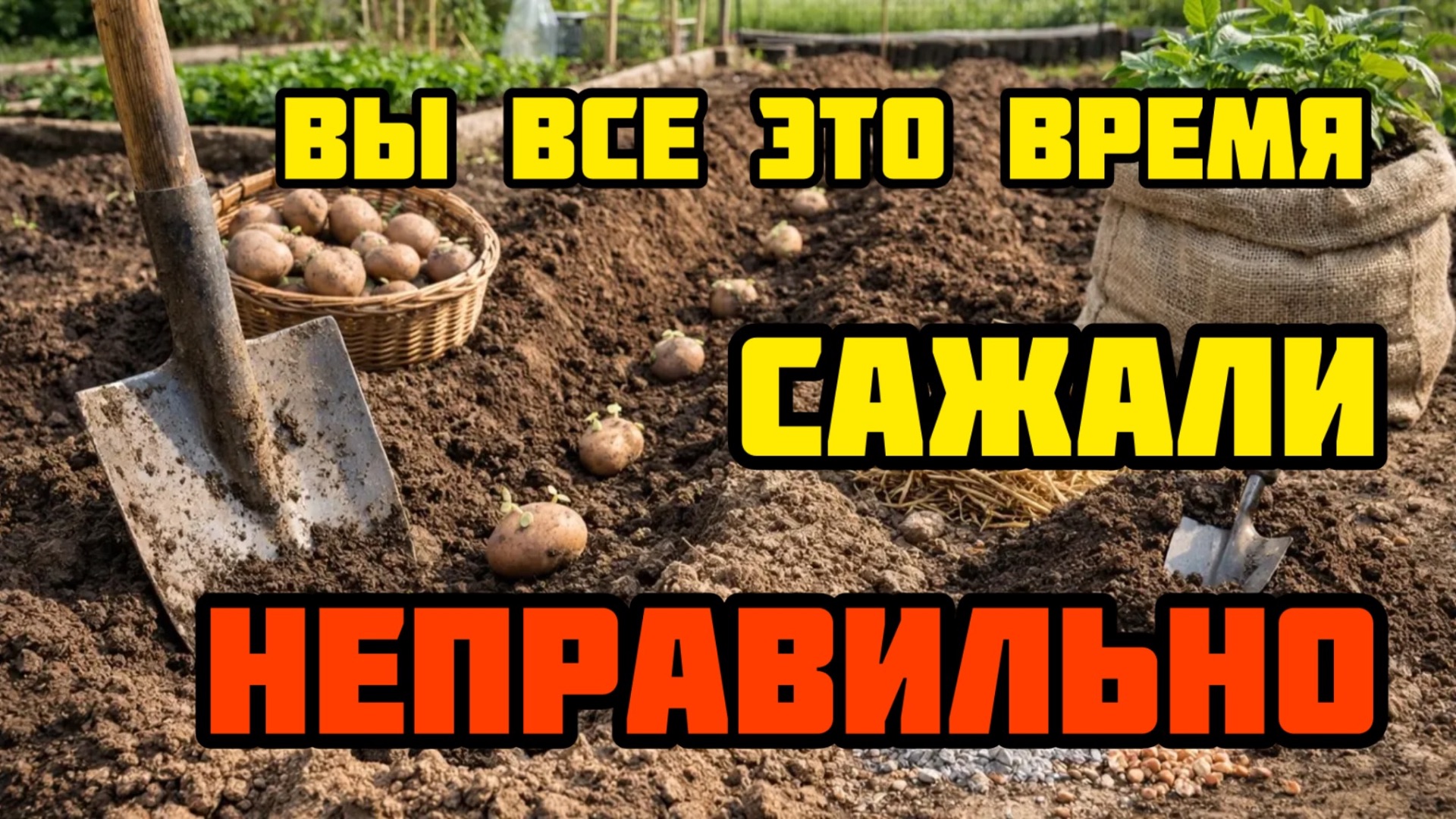Этот способ посадки скрывали от дачников!