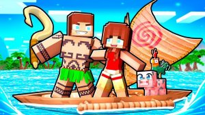 Девушка MOANA JJ`s и MAUI JJ — История любви — Майзен Анимация Minecraft