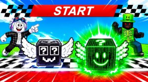 ПОБЕДИЛ 1х1х1х1 в ГОНКАХ НА ЛАКИ БЛОКАХ и СТАЛ ТОП-1! ROBLOX Race Your Lucky Block