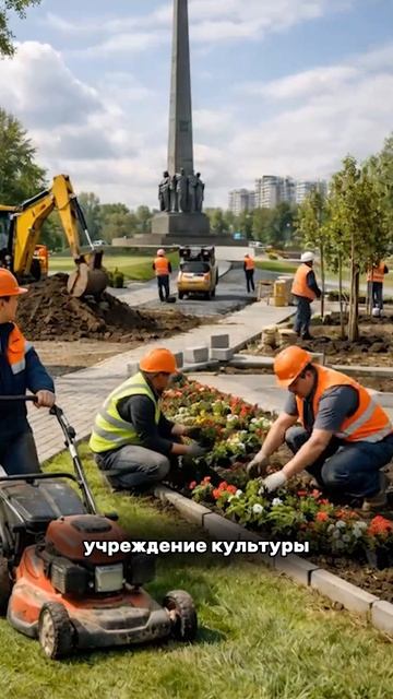 работа на выполнение работ по благоустройству Центрального парка (3 этап)