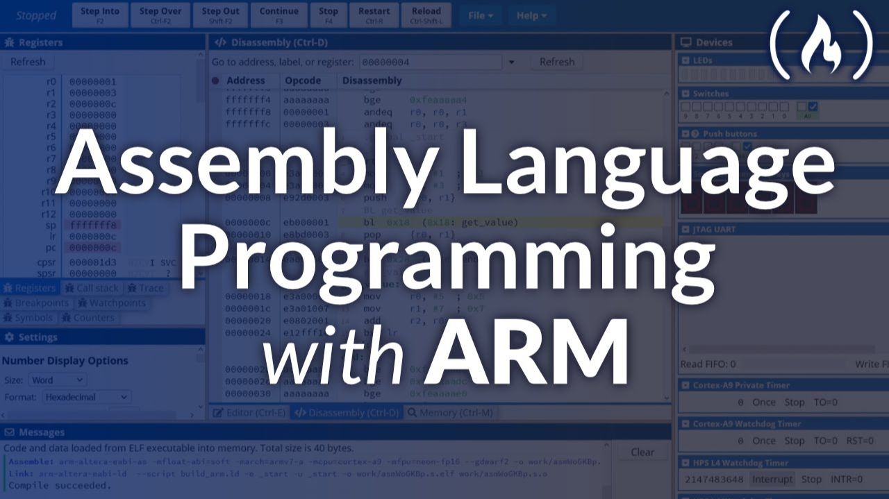 Assembly Language Programming With ARM – Full Tutorial For Beginners