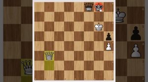 Гениальный способ выиграть в равном ферзевом окончании, знают 20% шахматистов