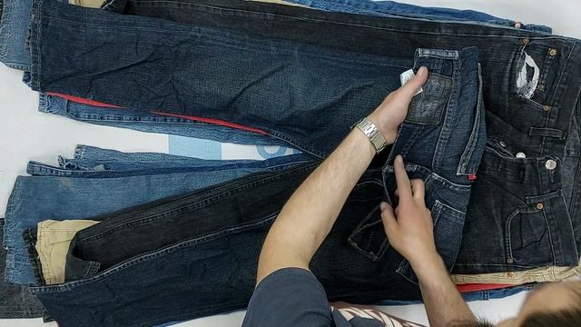 Levi's джинсы мужские  секонд оптом 5 пак