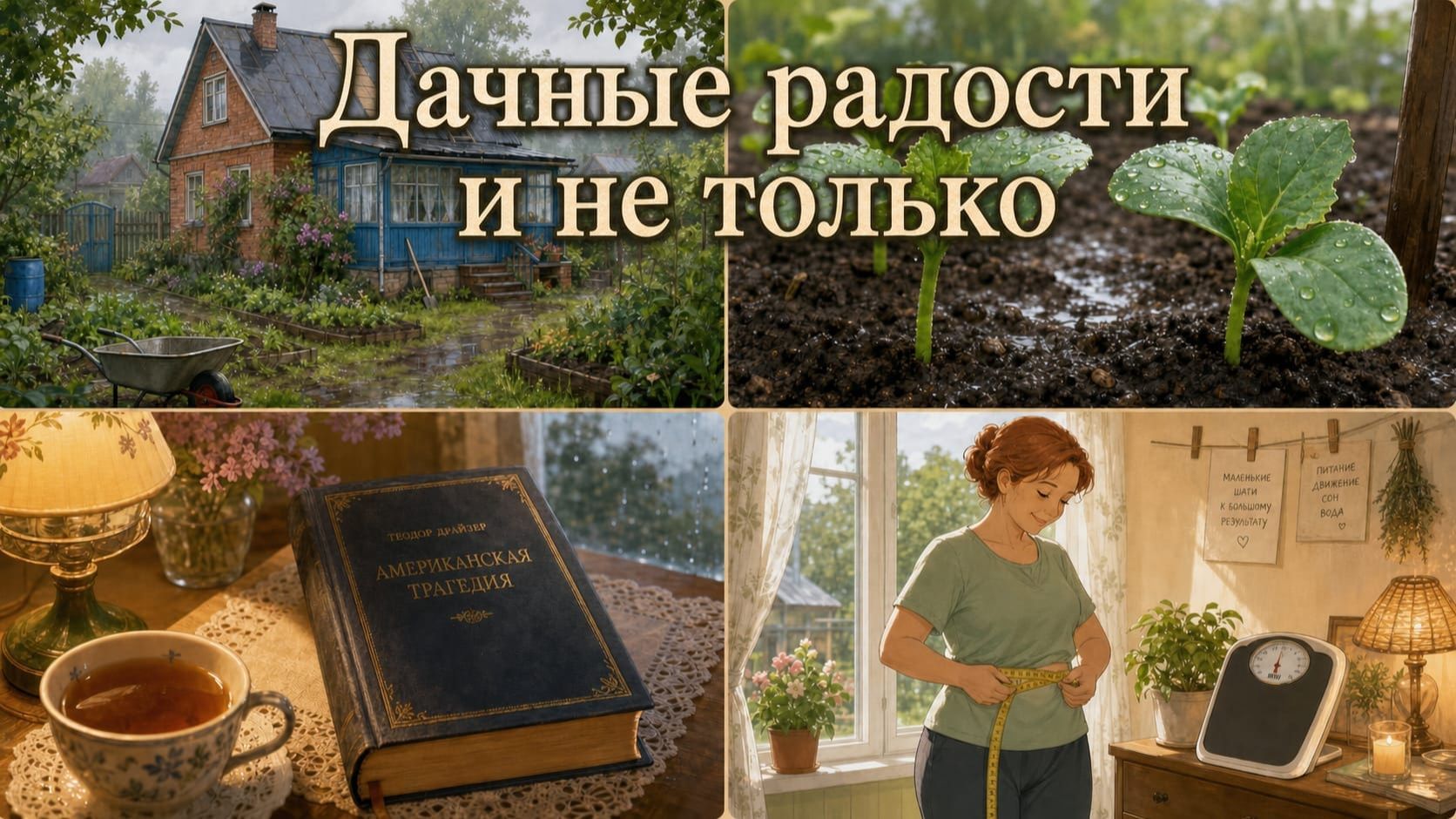 17.05 Лужи, туман и дачные радости // право на мечту
