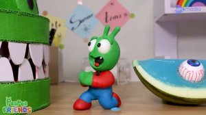 Pea Pea Escape from CARDBOARD PRISON Challenge - Unlock the Rainbow Locks! 🔐🌈🍉