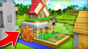 Я ПЕРЕЕХАЛ ЖИТЬ В ДОМ ФЕРМЕРА НА ОГОРОДЫ В МАЙНКРАФТ | Компот Minecraft