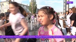 Запуск фонтана на бульваре Победы в Ирбите