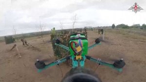 Боевая подготовка штурмовиков и дроноводов