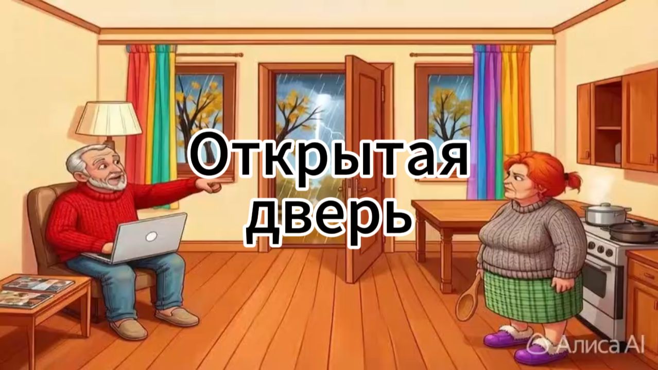 Открытая дверь. Музыкальный клип.