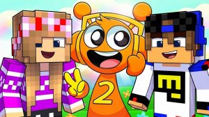 МОЙ ДРОН снял БИТВА СПРУНКОВ в МАЙНКРАФТ НУБ И ПРО ЭВОЛЮЦИЯ ВИДЕО MINECRAFT Евгенбро