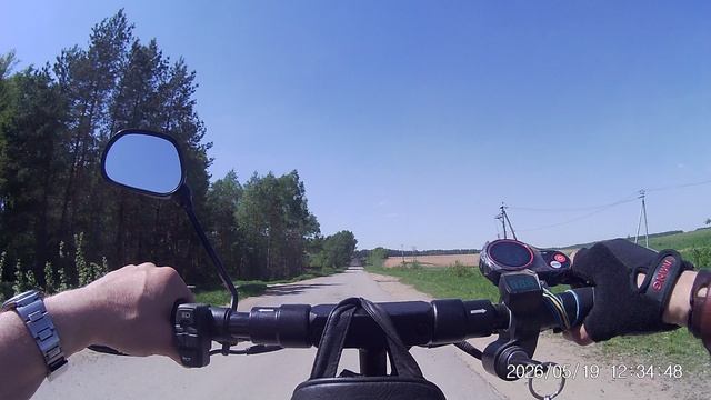 Электросейшн по лесному шоссе-до дер Савино.