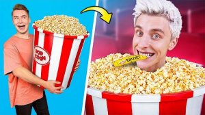 15 Способов Пронести ДРУГА в КИНОТЕАТР ! Влад Бумага А4 Видео Влада Влад а4 Бумага а4 А 4