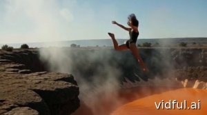 Оранжевая горячая вода