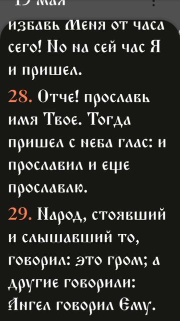 Иевангелие от Иоанна - 12:19-36