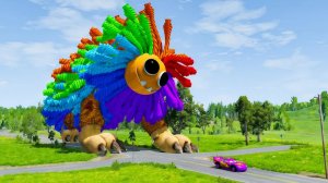 ЭПИЧЕСКИЙ ПОБЕГ ОТ ПОЖИРАТЕЛЯ МОЛНИИ МАККУИНА,  ЯРНАБИ ИЗ POPPY PLAYTIME И ТУНГТУНГ ПОЖИРАТЕЛЯ
