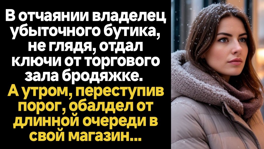 ИСТОРИИ ИЗ ЖИЗНИ/Владелец убыточного бутика в отчаянии отдал ключи от