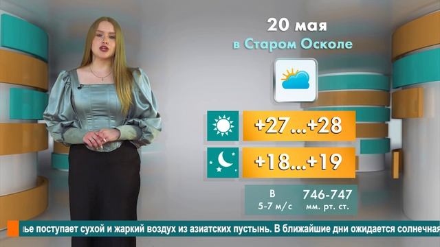 Погода в Старом Осколе на 20 мая