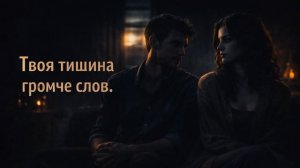 Песня «Твоя тишина»