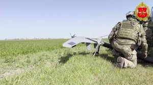 Боевая работа расчетов БПЛА и артиллерии