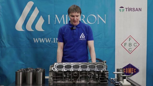 Гильзовка блока двигателя Mercedes-Benz M275 V12 Часть 2